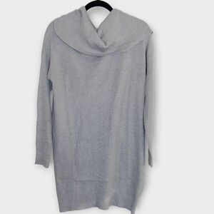 Baccari Womens Sweater Dress Sz XS-M Slouch Turtleneck Long Sleeve Pullover Knit